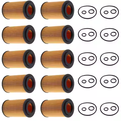 10Pcs Oil Filter A6511800109 For Mercedes Benz C Class W204 C204 2011 2012 2013 2014 C220 C250 CDI A