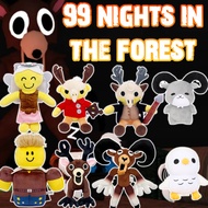 PLUS✨in Stock✨New 99 Nights Deer Plush Toys Cute 99 Nights in The Forest Plushy Doll Fun Big Horned 