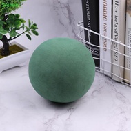 Shines 1Pc 9/12/15cm Round Green Mud Sponge Foam Bouquet Decoration Fresh Floral Flower Arrangement 