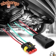ABEBONGOTF 5 Sets Car Electrical Connector, With Wire 3 Pin Waterproof Connector, Easy to Use Waterp