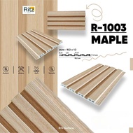 ระแนงไม้เทียม ภายใน รุ่นบาง 1.2 x 15.2 x ยาว 200 ซม สี Maple แบรนด์ Ritz Surface