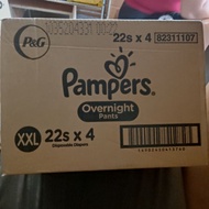 88pcs Pampers Overnight Pants XXL-XXXL (1box)
