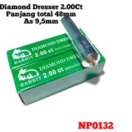 MATA 2.00CT Diamond Dresser Grinding wheel Diamond eye sharpening stone Grinding