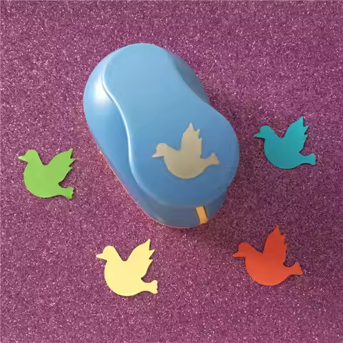 1.5 inch Pigeon EVA craft puncher paper cutter for greeting card handmade scrapbooking birds of peac