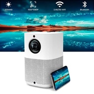 Dolby Sound Portable 4K Mini Projector - Smart, Wireless, Android 9.0, 1080P, Wifi, LED