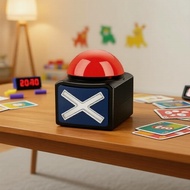 Buzzer with Sound Effects for Trivia Game Night & Talent Contests