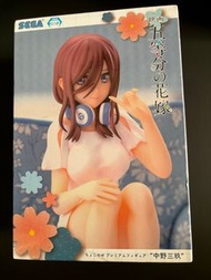 SEGA 五等分的新娘 中野三玖 Miku Nakano Figure