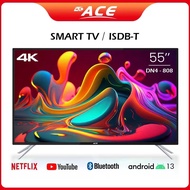 New Arrival Ace 55 inch 4k Resolution Full DH LED Smart TV-Android-HDR-Netflix-Youtube