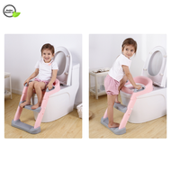 Toilet Bowl Potty Training Seat with Adjustable Ladder Nurse Kids Tangga Budak Tandas Duduk Belajar 