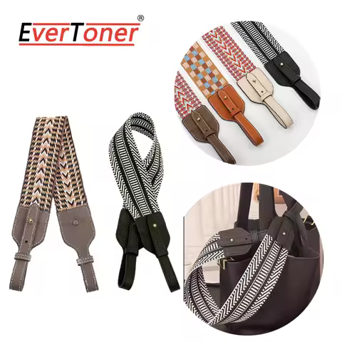 EverToner Bag Strap for Hermes Picotin Evelyn Bags Canvas Shoulder Crossbody Straps Belt Replacement