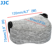 JJC Neoprene Camera Pouch Bag Protective Sleeve Case for Sony ZV-E10 A6500 A6400 A6300 A6100 A6000 A