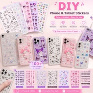 Ins Cute Y2K Girls 3D Stickers DIY Phone Case Tablet Waterproof Stickers Suitable For 17PROMAX 17PRO