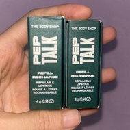 Pep Talk The Body Shop 4g pep talk lipstick refill/