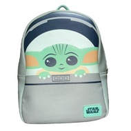 美國 Disney Star Wars 星球大戰 Baby Yoda 灰色皮革 迷你 背囊