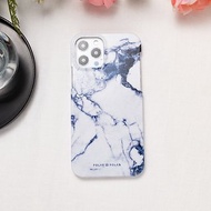 iPhone / Samsung 靛藍古瓶 優雅雲石紋 半包硬殼 手機殼【客製】