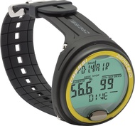 Cressi Scuba Diving Computer for Beginners - 4-Dive Modes: Air • Nitrox • Gauge • Free - Long Battery Life - Strong Backlit Display - Donatello: Made in Italy Black/Yellow