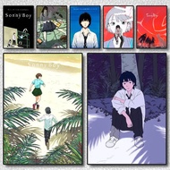 High-Resolution Printed Canvas Poster Of The Anime S-Sonny Boy, Perfect For Home Decor, Living Room,