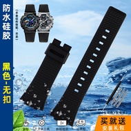สายนาฬิกา G-SHOCK ยางซิลิโคน 7 สี สำหรับผู้ชาย สายนาฬิกา GM110 ขนาดเล็ก เข็มนาฬิกา GM-110GB สายนาฬิก