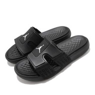 Jordan Hydro 8 Slides 飛人喬登 輕便舒適 厚底涼拖鞋 -黑