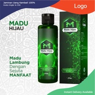 Madu Hijau Asli Logo M Green Honey Madu Lambung Madu Asam Lambung Madu Maag Madu Gerd Madu Pencernaa