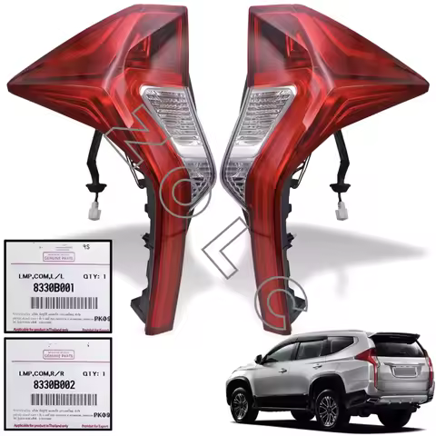 Genuine LED Tail Light Taillight Turn Signal Brake Lamp Assembly 8330B001 8330B002 For Pajero Monter