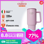 Cuoco 316 Stainless Steel Frozen Mug Max with Handle and Straw 1200ml