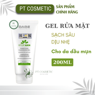 (HÀNG CTY ) Sữa Rửa Mặt BABE - BABÉ Stop Akn Purifying Cleansing Gel Cho Da Dầu Mụn 200ml