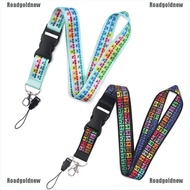 Periodic Table of Chemistry Elements Lanyards Keychain Neck Strap Telephone Cord JMY8
