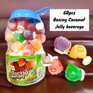60pcs KHY Boxing Superman Coconut Jelly flavoured beverage nata drinks (halal)