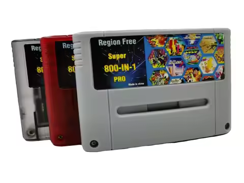 Super DIY Retro 800 in 1 Pro Video Game Cartridge For 16 Bit Game Console Card China Version