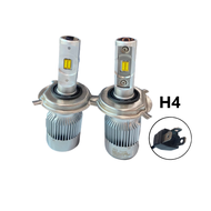 EZ online หลอดไฟหน้าสำหรับรถยนต์ รุ่นLED-R3 CANBUS 12V-24V มีขั้ว H4 H7 9005-HB3 9006-HB4 H11 ให้เลื