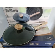 Abbott  nonstick frying wooden wok pan ( 28cm )