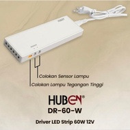 DR-60-W HUBEN / DRIVER LED STRIP 60W 12V HUBEN