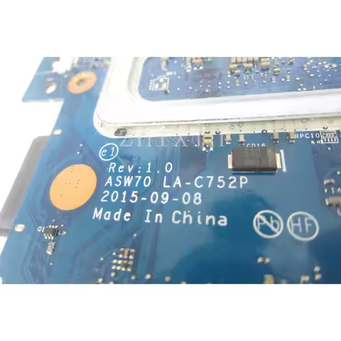 For HP ENVY 17-N M7-N Laptop Motherboard SR2EZ i7-6500U CPU DDR4 837769-601 837769-001 ASW LA-C752P 