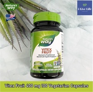 ไวเท็กซ์ Vitex Fruit 400 mg 100 Vegetarian Capsules - Natures Way