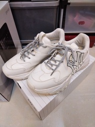 MLB Yankees 白色運動鞋 老爹鞋 sneaker 有鞋盒
