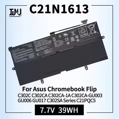 C21N1613 Laptop Battery Compatible for Asus Chromebook Flip C302C C302CA C302CA-1A C302CA-GU003 GU00