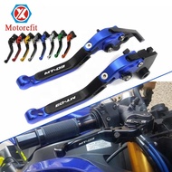premium-For YAMAHA MT-03 MT03 MT 03 2015-2018 Motorcycle Accessories CNC Folding Extendable Brake Cl