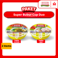 Super Bubur Cup Duo (Ayam & Abon Sapi)