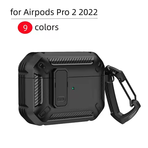 Luxury TPU+PC Switch Earphone Case Box For Apple Airpods Pro 2nd generation Shockproof Cover Air pod