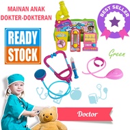 COD - Mainan Dokter Dokteran Lengkap Set Koper Set Maenan Anak Mainan Anak Perempuan Terbaru 2021 Ma