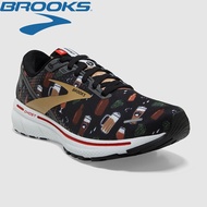 BROOKS Running Shoes Men Ghost 14 Cushioned Stretch Jogging Sneakers Non-slip Breathable Men's Sport