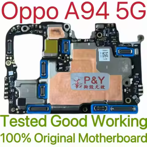 Global Version Original Unlocked Motherboard for Oppo A94 5G Tested Circuit Plate Main Logic Board f