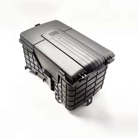 Car Battery Cover Protection Holder Box Set For VW Passat B6 Golf 6 5 Jetta MK5 MK6 Tiguan Audi A3 8