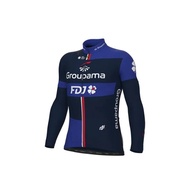 2026 SALE 2025 Style WINTER FLEECE THERMAL GROUPAMA FDJ TEAM Cycling Jersey Long Sleeve Bicycle Clot