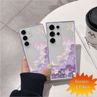 Unique Aesthetic Purple Flower Casing VIVO iQOO Z10R5G Y400 Y19s Pro V50 Lite Y29 V40 Lite V50 Lite 
