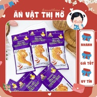 [Pack of 30] The Giai Spicy Purple Chicken Breast Snack (24g pack), Spicy Toothpicks, Chicken Breast