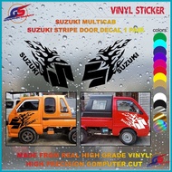 ✈ ☏ ✶ Suzuki Multicab Body Decals -Stripping Decal High Quality Vinyl Sticker