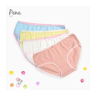 Pena house underwear กางเกงชั้นในผู้หญิงลายดอกไม้ (แพ็ก 4 ชิ้น) - Pena house, Lifestyle &amp; Fashion