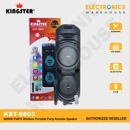 ♞Kingster KST-8803 6800W PMPO Wireless Portable Party Karaoke Speaker